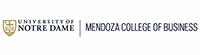 Mendoza College of Business logo
